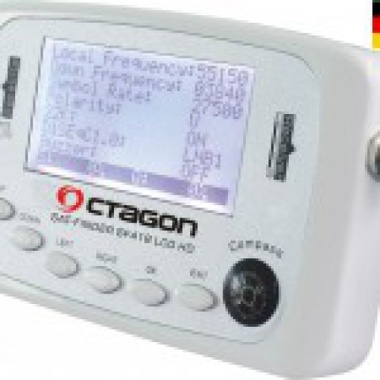 OCTAGON SAT-FINDER SF418 LCD HD (Deutsche Version)