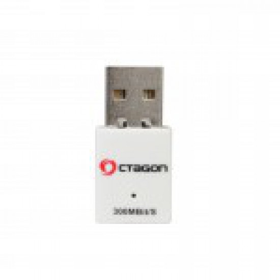 OCTAGON WL018 WLAN 300 Mbit/s USB 2.0 Adapter Blister (WiFi, Wireless)