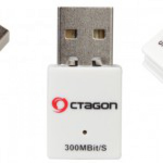 OCTAGON WL018 WLAN 300 Mbit/s USB 2.0 Adapter Blister (WiFi, Wireless) OCTAGON WL018 WLAN 300 Mbit/s USB 2.0 Adapter Blister (WiFi, Wireless)
