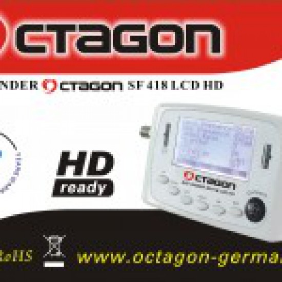OCTAGON SAT-FINDER SF418 LCD HD (Englische Version) OCTAGON SAT-FINDER SF418 LCD HD (Englische Version)