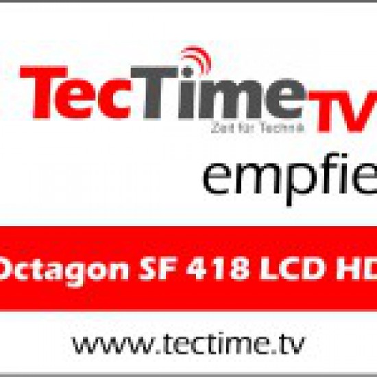 OCTAGON SAT-FINDER SF418 LCD HD (Englische Version)