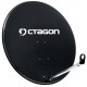 OCTAGON Sat-Antenne 65cm Anthrazit