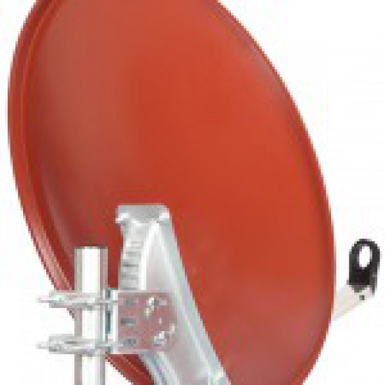 OCTAGON Sat-Antenne 65cm Ziegelrot OCTAGON Sat-Antenne 65cm Ziegelrot