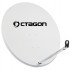 OCTAGON Sat-Antenne 80cm Hellgrau