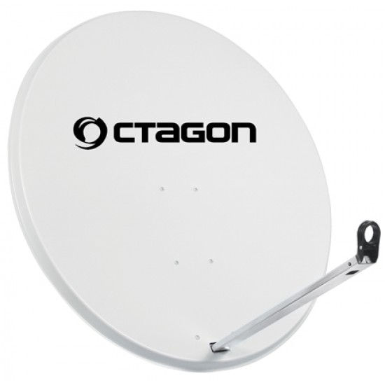 OCTAGON Sat-Antenne 100cm Hellgrau