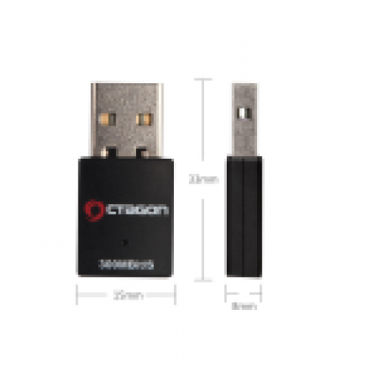 OCTAGON WL088 WLAN 300 Mbit/s USB 2.0 Adapter Blister (WiFi, Wireless)